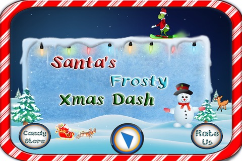 Santa's Frosty Xmas Dash screenshot 2