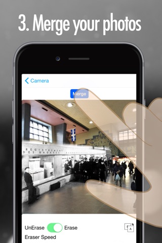 Nostalgia App align & combine photo screenshot 4