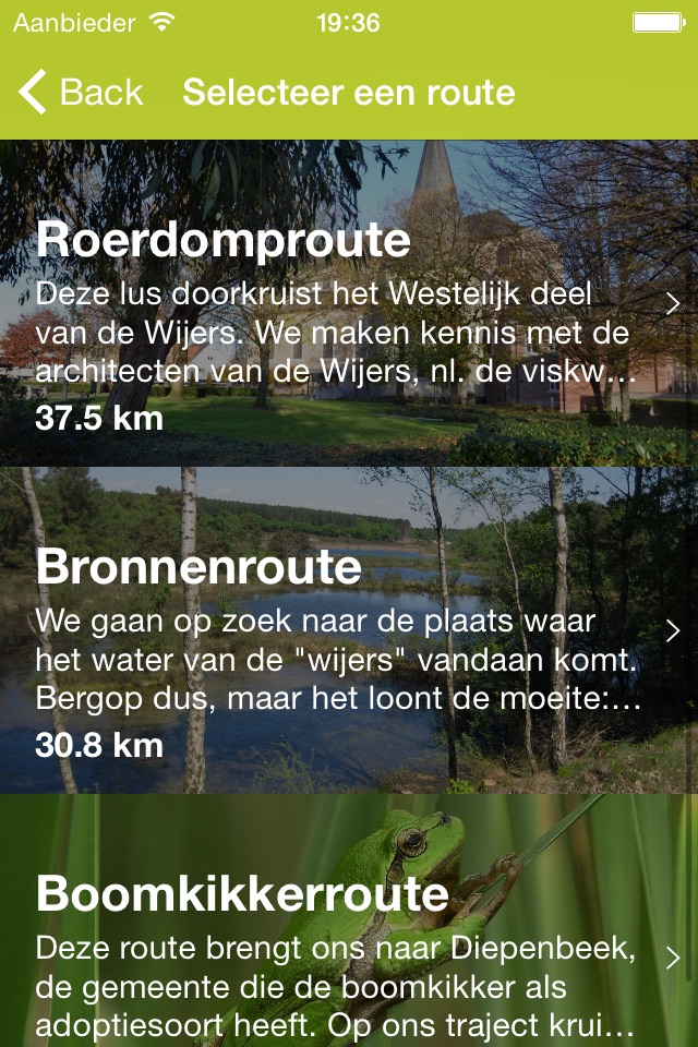 Wijersroute screenshot 3