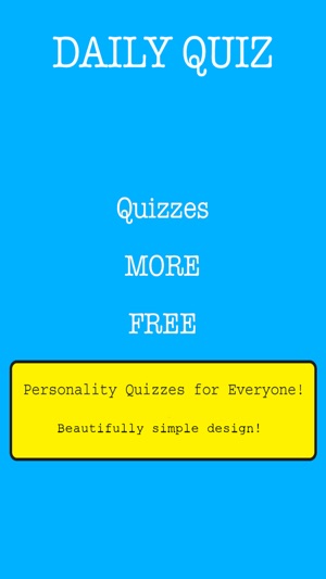 Daily Quiz - Personality Test and Fun Qu