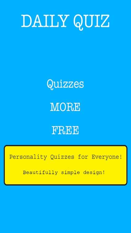 Daily Quiz - Personality Test and Fun Quizzes Every Day