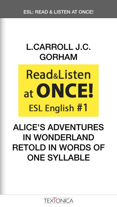 How to cancel & delete English ESL Learn, Read and Listen at Once Alice's Adventures from iphone & ipad 1