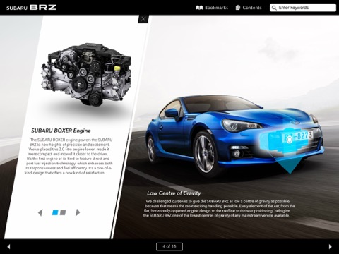 SUBARU BRZ 2015 Global eBrochure screenshot 2