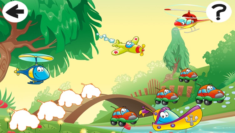 A Vehicles Sizing Game: Learn and Play for Children