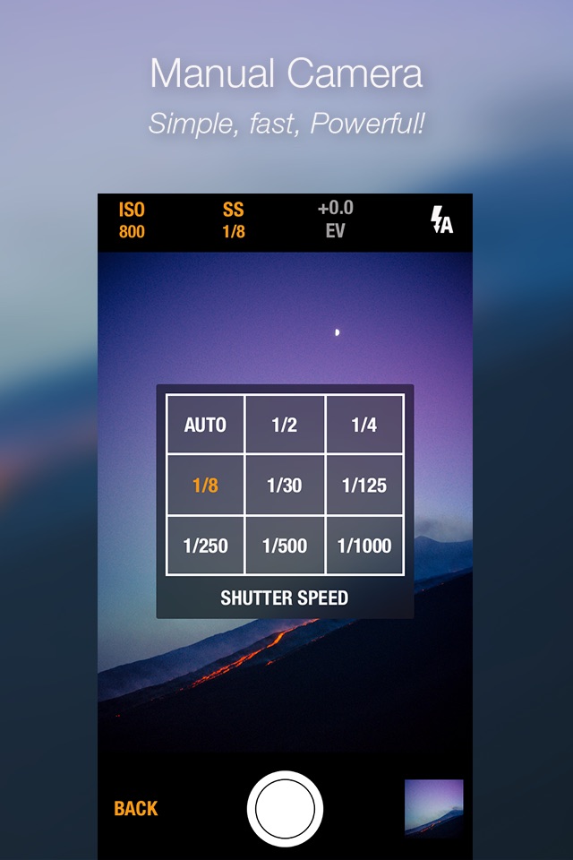 Manual Camera - Simple, fast, powerful! screenshot 2