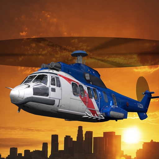 Helicopter Flight Simulator iOS App