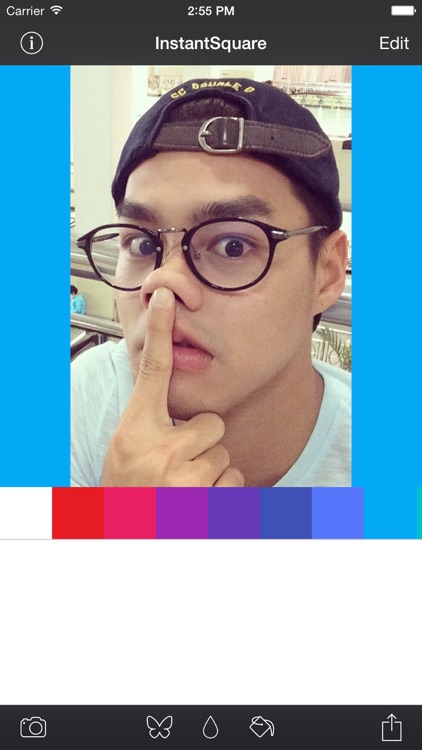 InstantSquare FREE - Post No Crop Photo (Blur Background) for Instagram