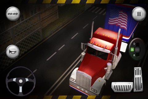American Truck Driver Parking Simulator - Free 3D Game for Kids screenshot 2