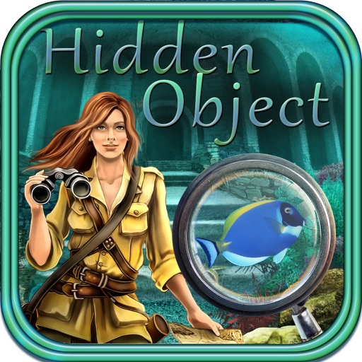 Hidden Object: Find a Diamond Eye - Atlantida  Adventure Gold icon