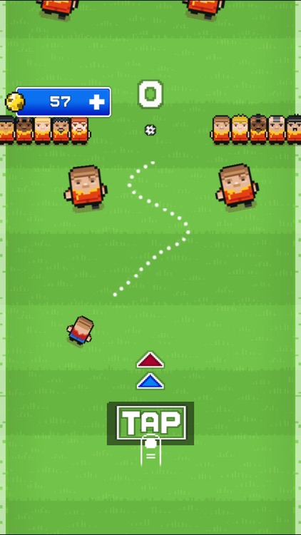 Big football superstar (Impossible Challenge Blocky Racing Pixel Soccer Games) screenshot-3