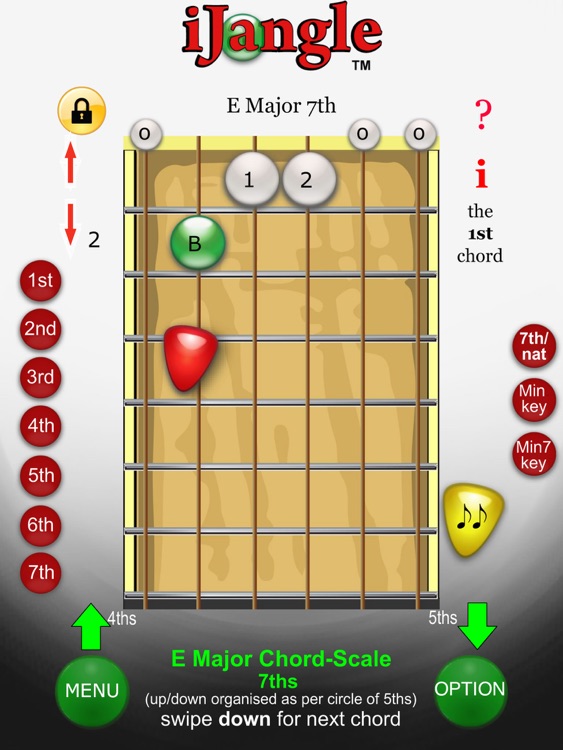 iJangle Guitar Chords Plus: Chord tools with fretboard scales and guitar tuner - Premium - FREE