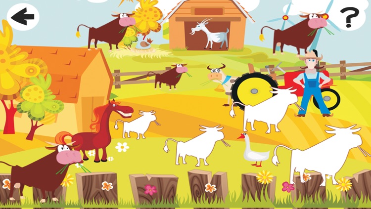 A Happy Farm Animals Kids Sort-ing Game with many Tasks to learn screenshot-3