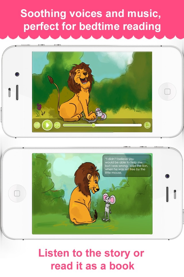 The Mouse and the Lion - Narrated Children Story screenshot 2