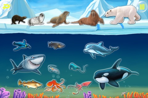 Amazing Ocean Animals- Educational Learning Apps for Kids screenshot 3