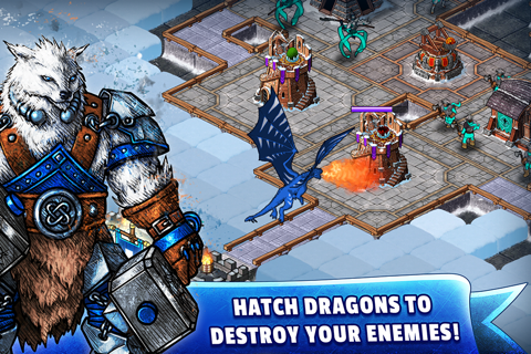 WinterForts: Exiled Kingdom Empires at War (Strategic Battles and Guilds) screenshot 3