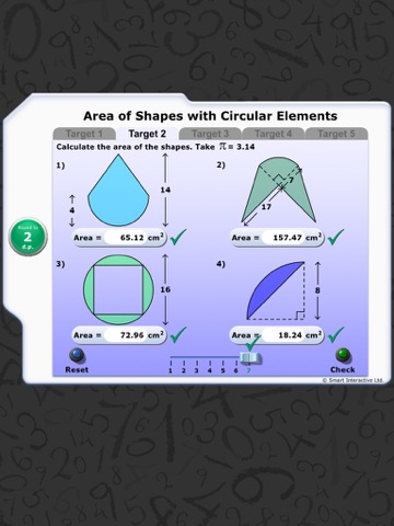 Maths Workout - Circle Geometry screenshot 2