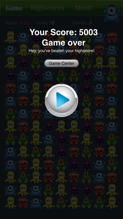 Monster Party Popping Puzzle Game Free - Halloween edition screenshot-4