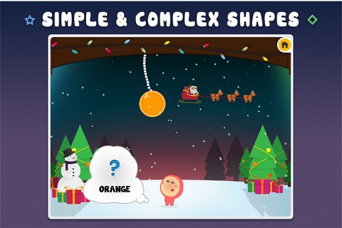 Icky Color and Shapes Playtime Free ( Christmas Edition ) screenshot 3