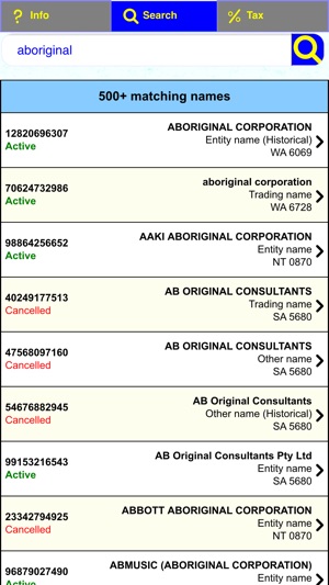 Tax ABN GST DGR Check(圖2)-速報App