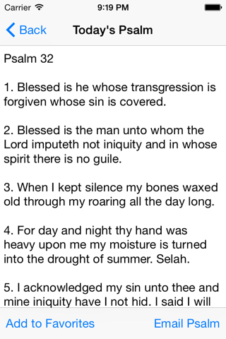 The Book of Psalms screenshot 3