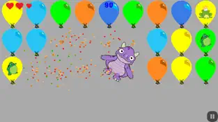 Balloon-Popping Monster, game for IOS