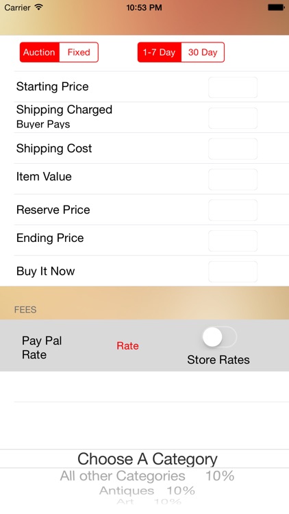 eBay Fee Calculator (U.S)