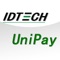 This app is provided by ID TECH for demonstrating functionality of the ID TECH UniPay family of mobile mag stripe card and smart card readers, whose members include UniPay, UniPay II