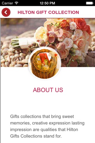 Hilton Gift Collections screenshot 2