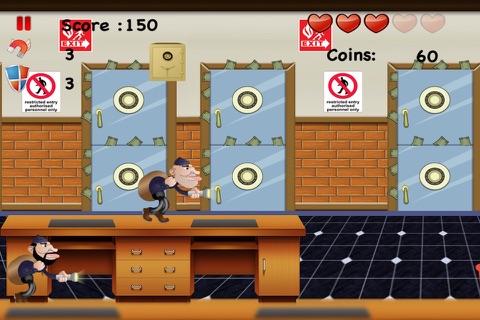 A Bank Heist Crook Running - Robber Getaway Rush screenshot 3