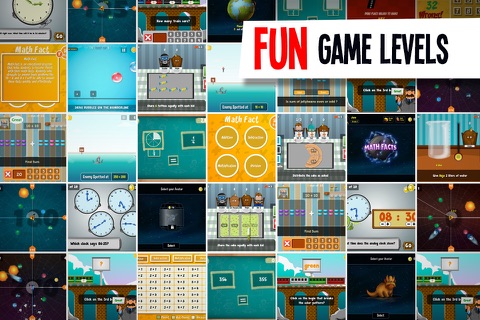 2nd Grade Math Planet - Fun math game curriculum for kids screenshot 2