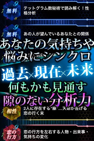 【神的中】高精度テットグラム数秘術占い screenshot 2