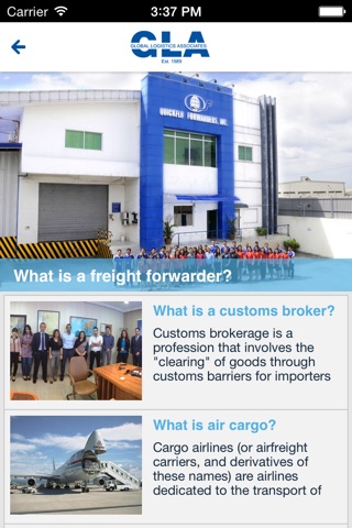Global Logistics Associates screenshot 2