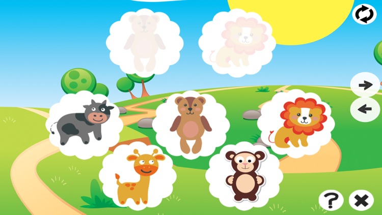 Animated Animal-Puppies Kids & Baby Memo Games For Toddlers! Free Educational Activity Learning App screenshot-3