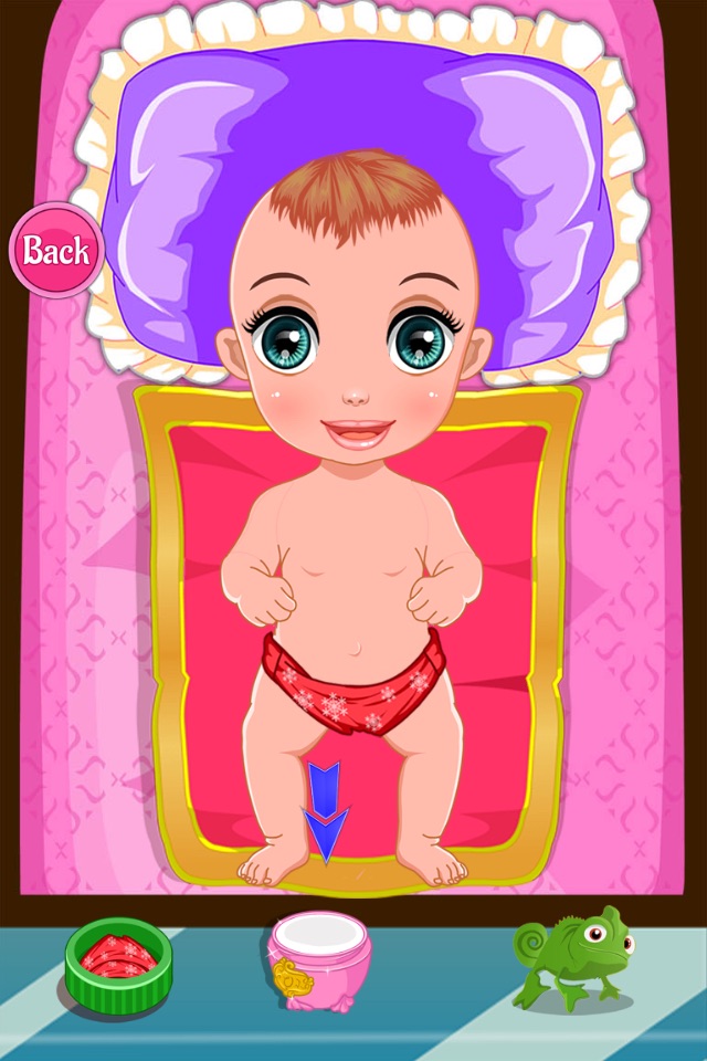 Princess New baby Born free games screenshot 4