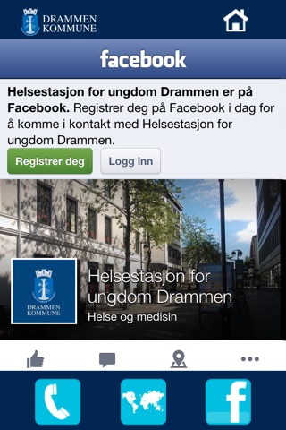 Helsestasjon for ungdom i Drammen screenshot 3