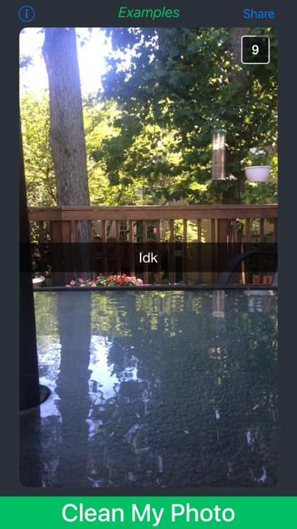 Remove Caption for Snapchat* Screenshots