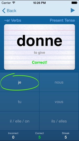 French Verbs Trainer(圖2)-速報App