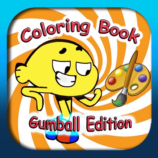 Coloring Book for Amazing Gumball (unofficial) iOS App