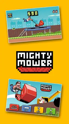 Game screenshot Mighty Mower – the retro 8 bit game adventure of extreme mowing mod apk