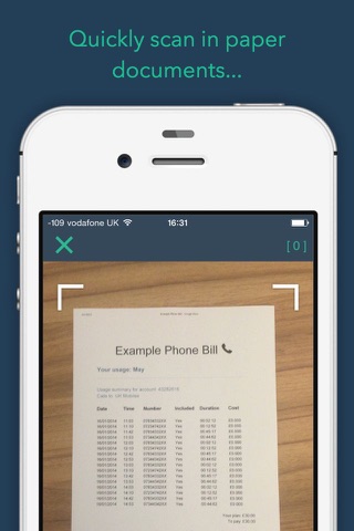 No More Filing - Scan Documents, Receipts, Bills and Stay Organised screenshot 3