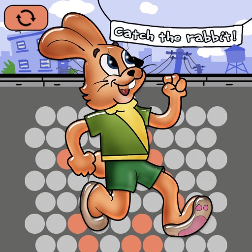 Catch the Rabbit for iPhone and iPad Fill HD Icon