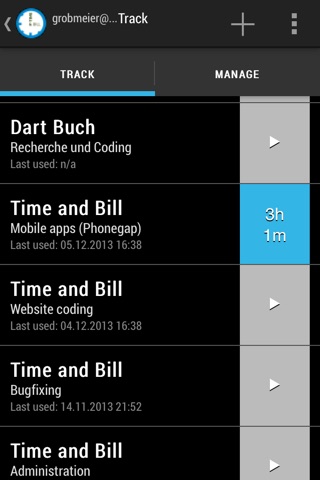 Time & Bill screenshot 2