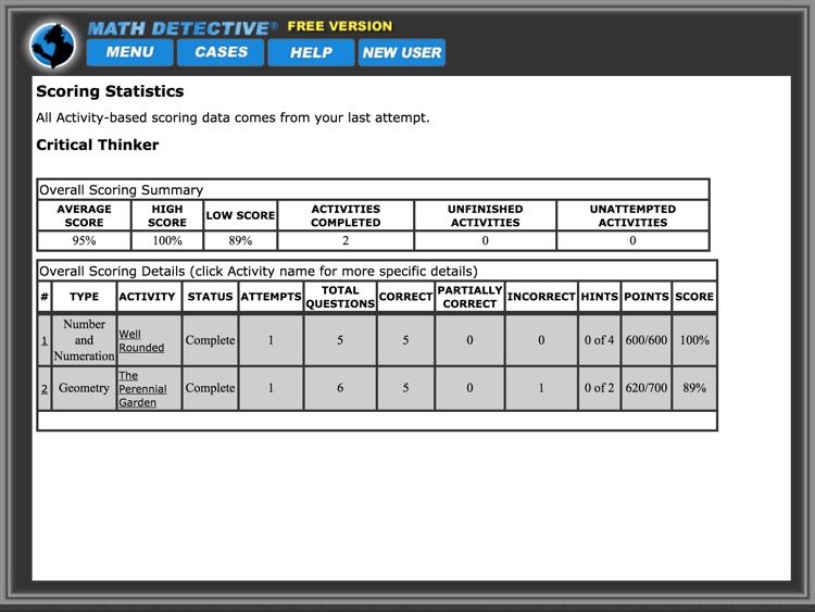 Math Detective® A1 (Free) screenshot-4