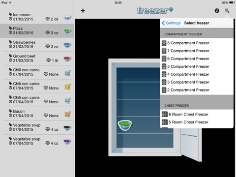 Freezer+ screenshot 2