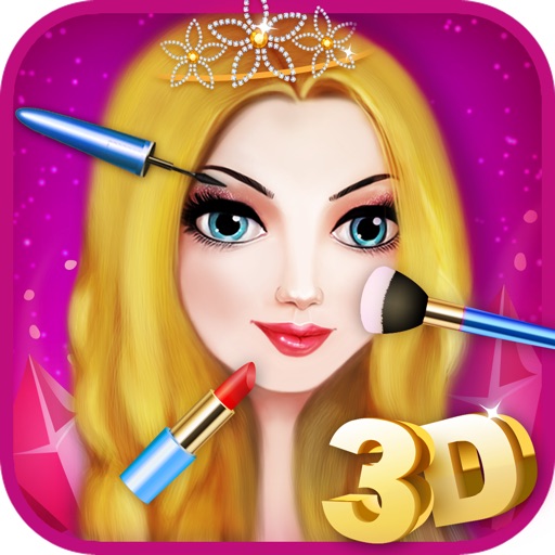 3D Princess Beauty Salon icon