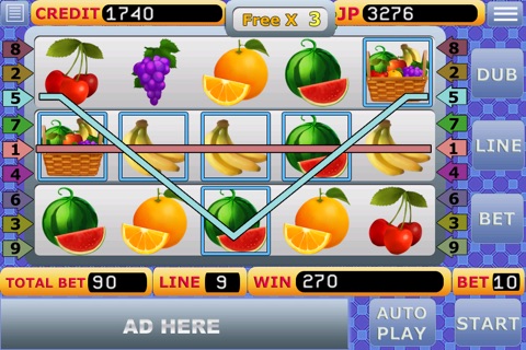 Fruit Bar Slot Lite II screenshot 2