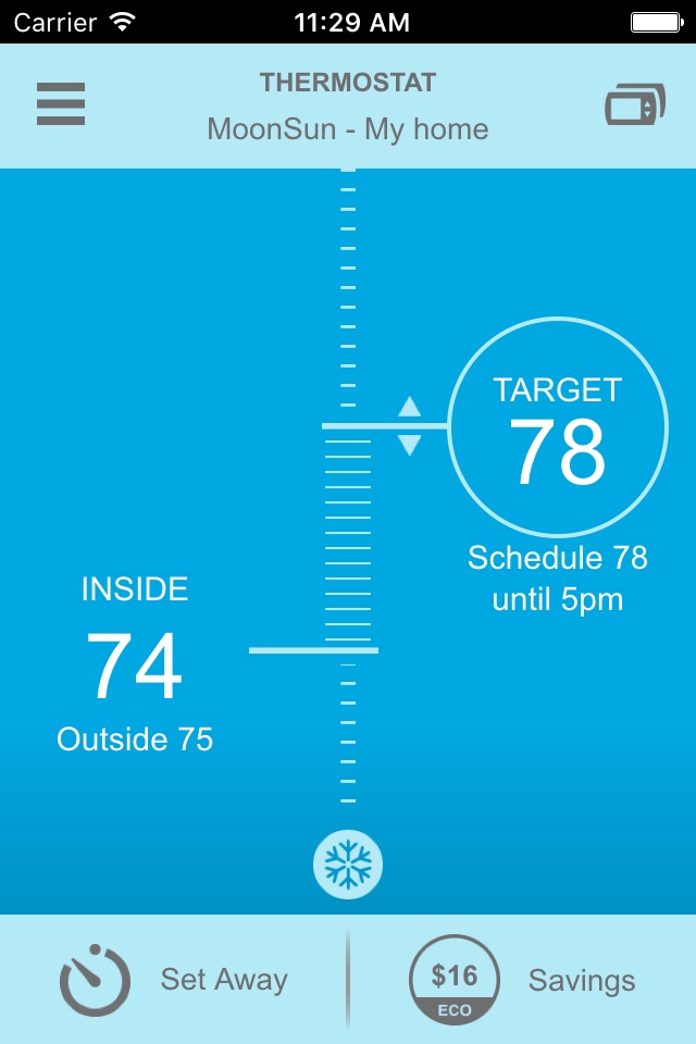 EcoFactor Thermostat screenshot 3