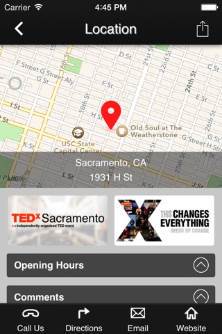 TEDx Sacramento screenshot 2