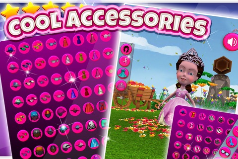A 3D Dancing Fashion Dress Up - Princess Disco Party Free Game for Girls screenshot 3