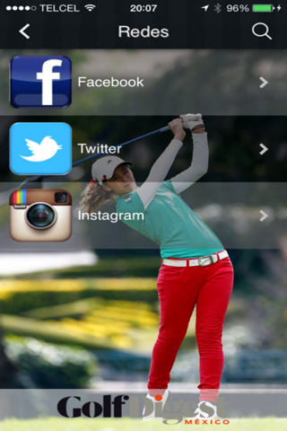 GolfDigestMx screenshot 3